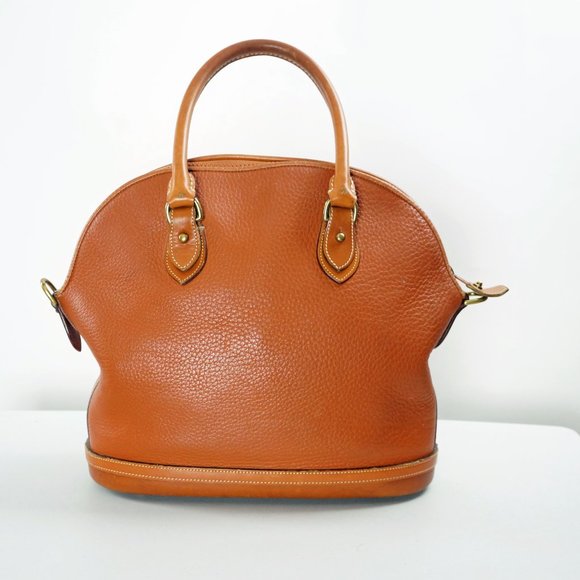 Dooney & Bourke Shoulder Bag Satchel, All Weather Leather, Tan - Picture 5 of 11